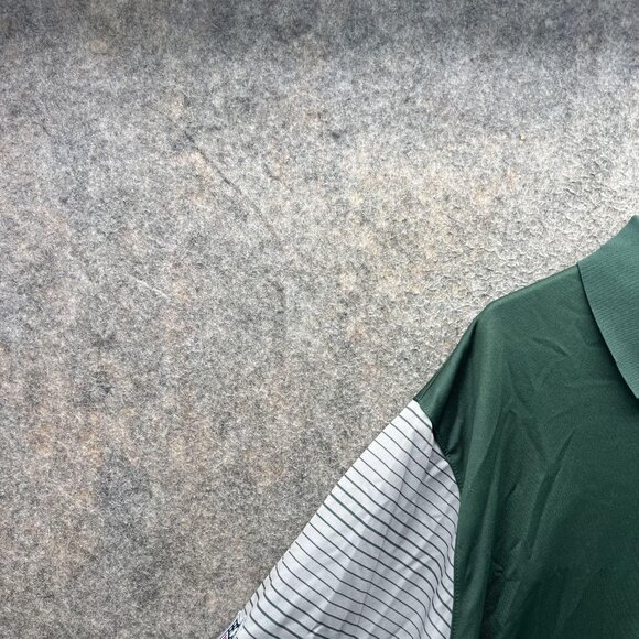 New York Jets Shirt Mens 2XL Green Gray NFL Football Nike Dri Fit Polo - Picture 3 of 12